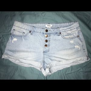 FOREVER 21 DENIM SHORTS